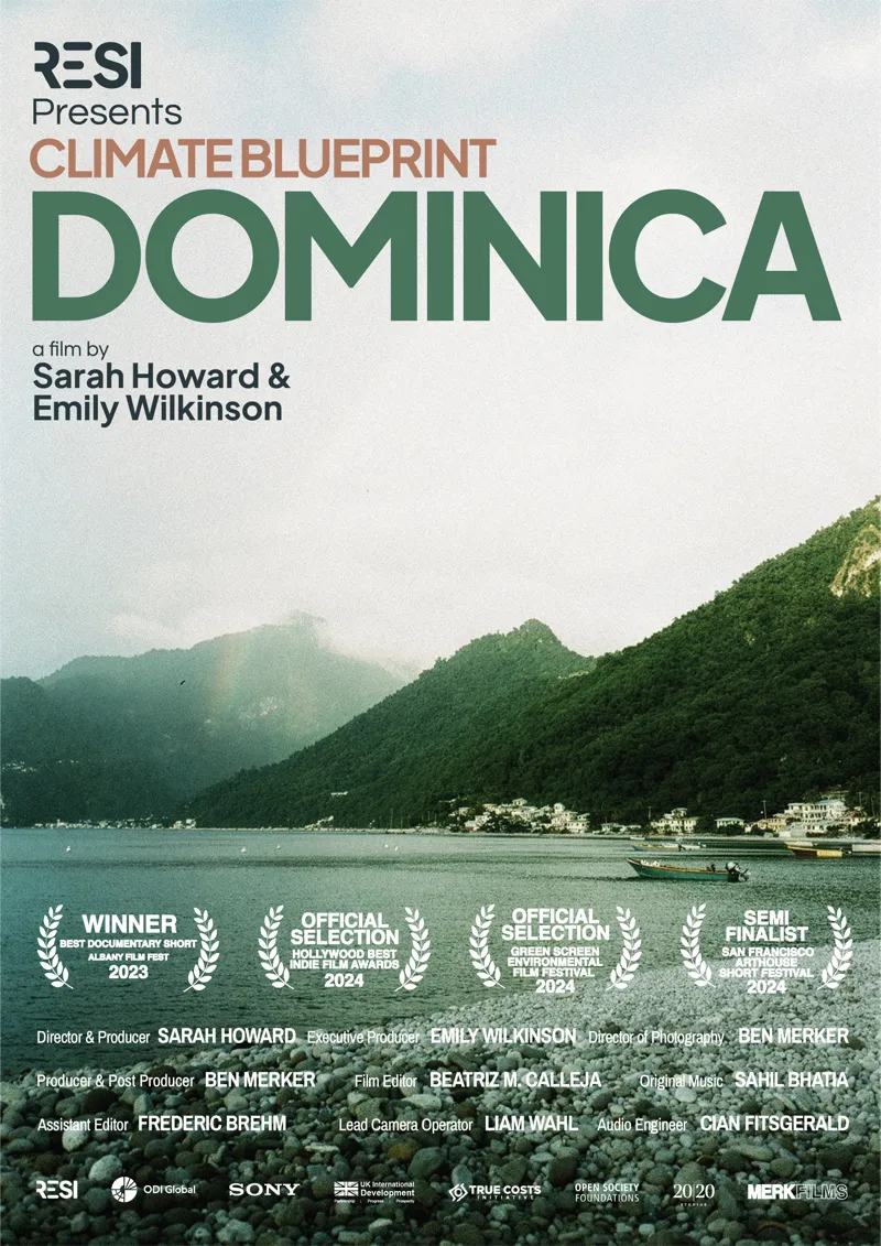 Poster for Climate Blueprint: Dominica