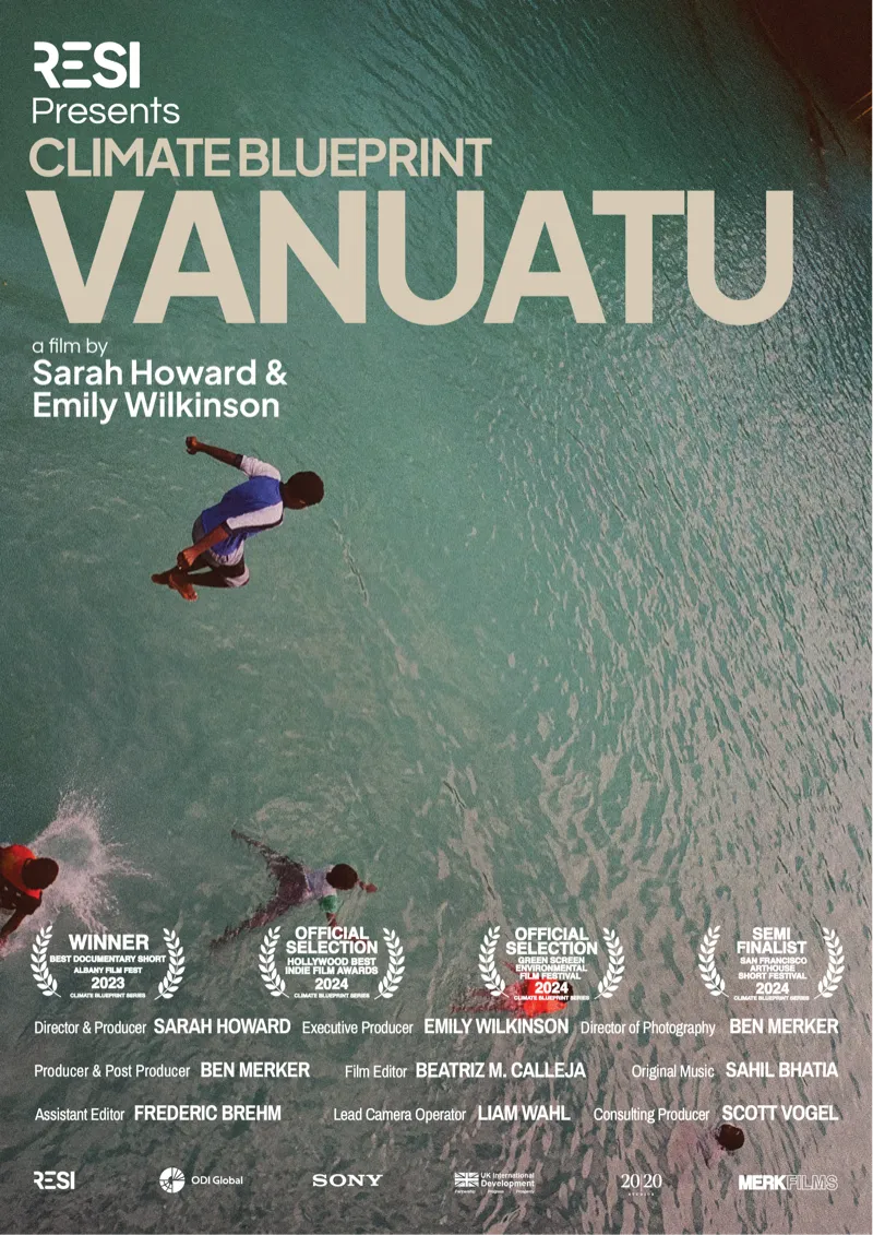 Poster for Climate Blueprint: Vanuatu